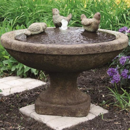 Set Up Instructions for  Massarelli Singing Birds Oval Fountain