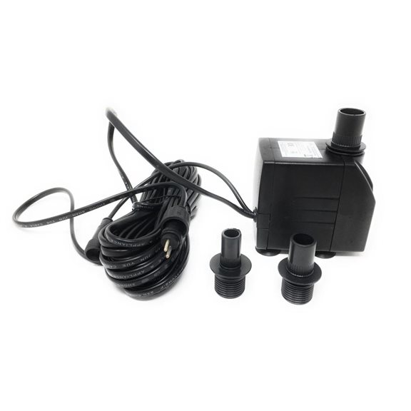 additional image for 1100 LPH Replacement Water Feature Pump with Light Offshoot (Low Voltage)