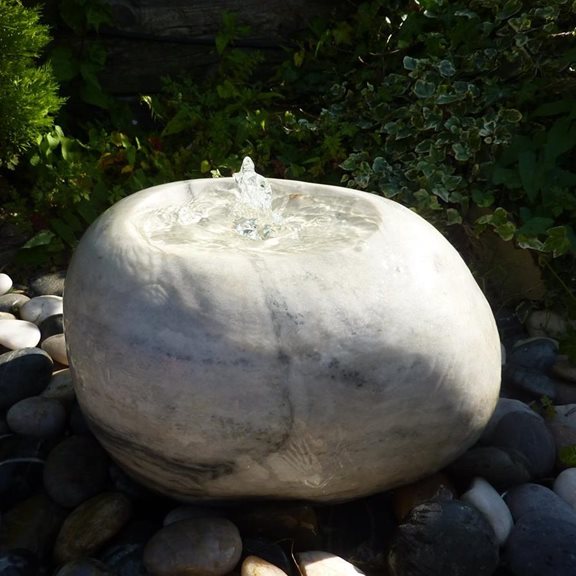 additional image for 35cm Polished Marble Fountain Water Feature Kit