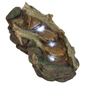 Small Woodland River Water Feature with LED Lights