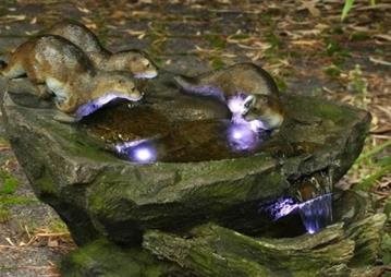 Fishing LED Lit Water Feature - Todays Product Of The Day