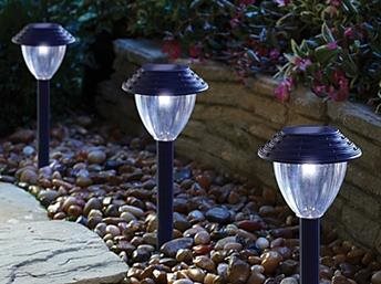 Solar garden lights, brighten up paths and borders with our new range