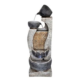 Old Mill Stone Water Feature Fountain Kit