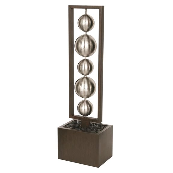 additional image for Ravenna Zinc Metal Water Feature