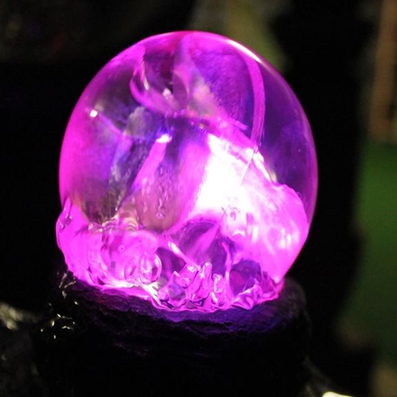 additional image for Medium LED Spinning Crystal Ball Water Feature