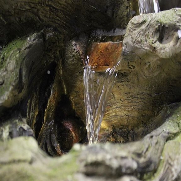 additional image for Large 6 Fall Woodland Lit Water Feature