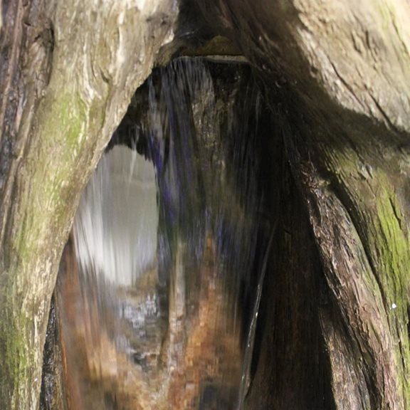 additional image for Open Woodland Falls Water Feature with LED Lights