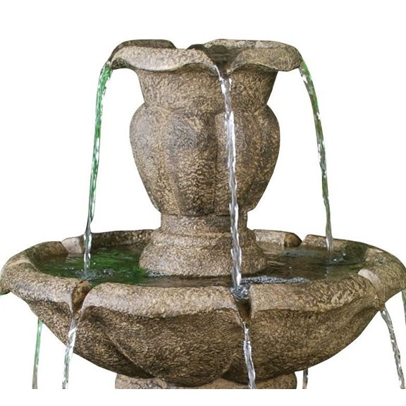 additional image for 3 Tier Classic Stone Effect Fountain Water Feature