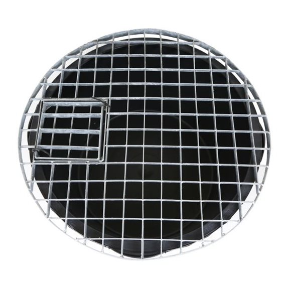 additional image for Heavy Duty Round Galvanised Steel Water Feature Grid (90cm )