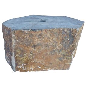 Basalt Plinth Drilled Water Feature Support (Large)
