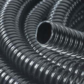 3/4 Inch/19mm Ribbed Black Water Feature Hose (1 Metre)