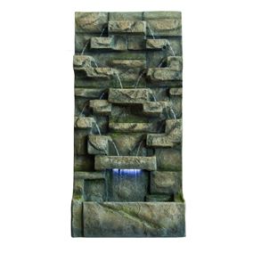 Extra Large Grey Water Wall Water Feature