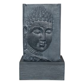 Charcoal Buddha Wall Water Feature