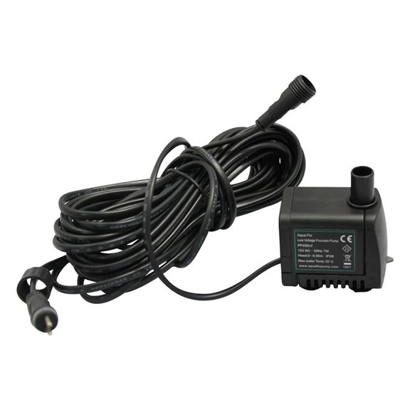 additional image for 450 LPH Replacement Water Feature Pump with Light Offshoot (Low Voltage)