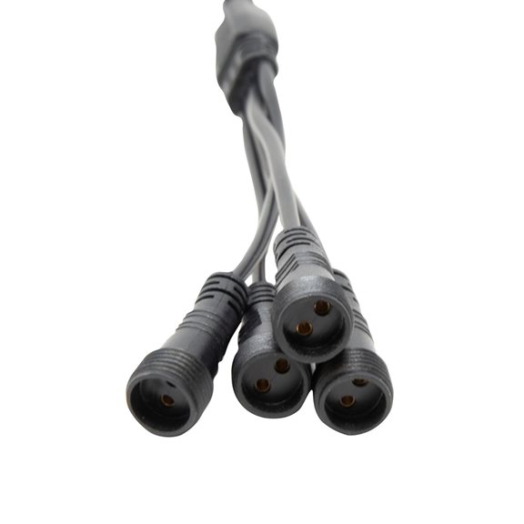 additional image for 4 Way Splitter Lead with 2 Pin Connectors Ideal for Water Features