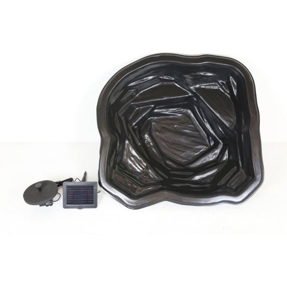 additional image for Starter Garden Pond Kit with Solar Floating Fountain Pump