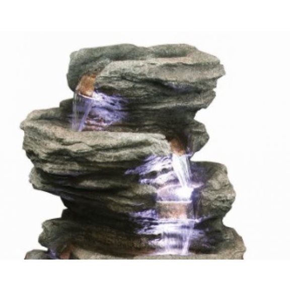 additional image for 6 Fall Slate Water Feature with LED Lights
