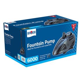6000LPH Fountain Pump with Jets
