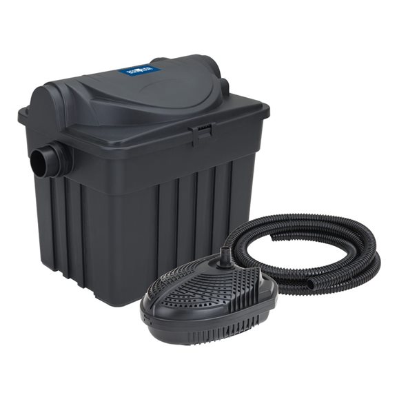 Box Filter Kit with Pump Filter and 9W UVC Suitable for up to 6000 Litre Pond