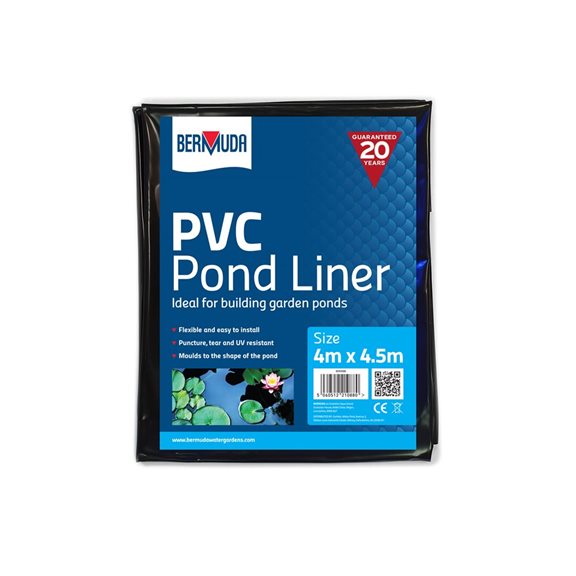 additional image for 4m x 4.5m PVC Puncture Tear and UV Resistant Pond Liner