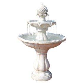 Blenheim Traditional Tiered Solar Water Feature