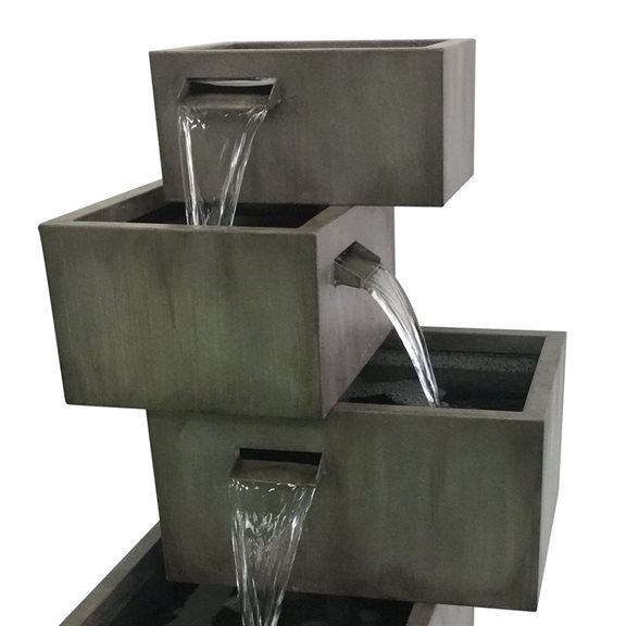 additional image for Ferentino Zinc Metal Water Feature
