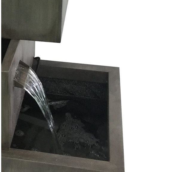 additional image for Ferentino Zinc Metal Water Feature