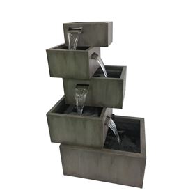 Ferentino Zinc Metal Water Feature