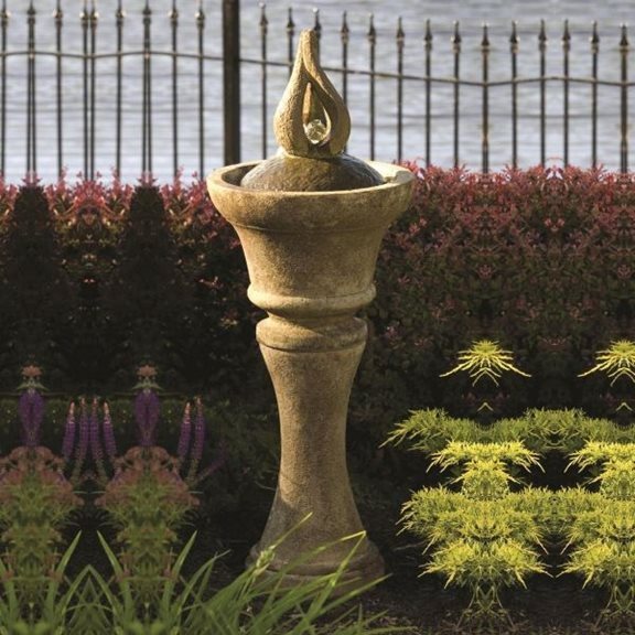 additional image for Fountainette - Garden Glow Cast Stone Water Feature