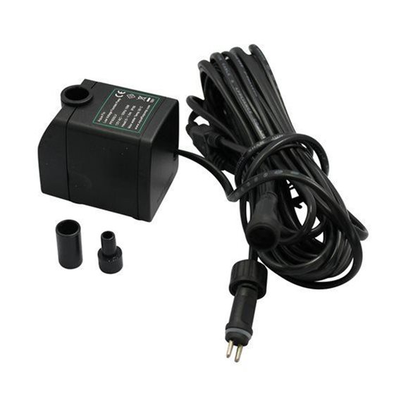 additional image for 600LPH Replacement Water Feature Pump, Transformer and Halogen Light Kit