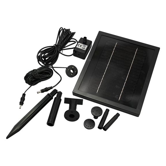 additional image for 250 LPH Solar Powered Pump with Battery Back Up and LED Light