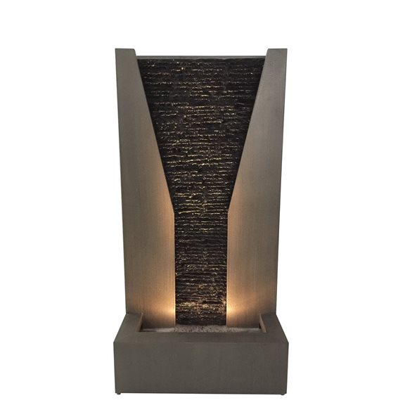 additional image for Imperia Zinc Metal Water Feature