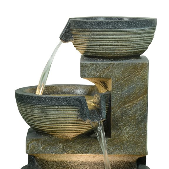 additional image for Canterbury Pouring Bowls Water Feature