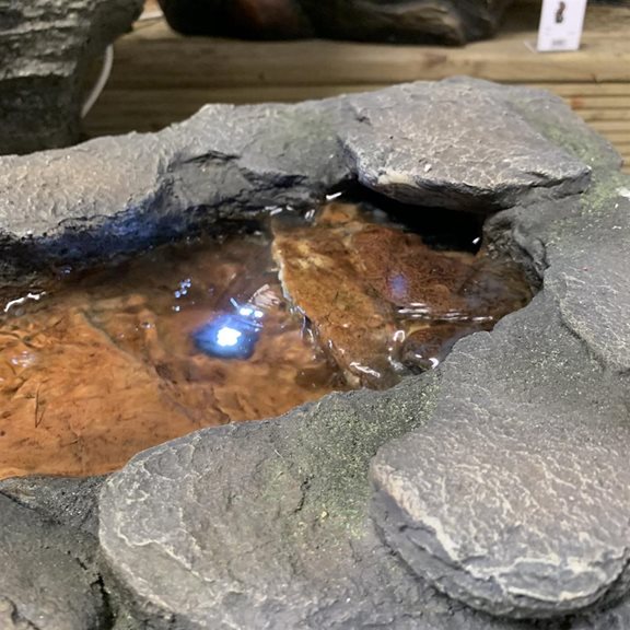 additional image for Slate River Falls Water Feature with LED Lights