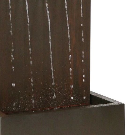 additional image for Rapallo Zinc Metal Water Feature