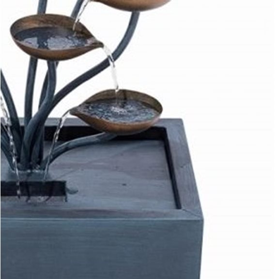 additional image for Roma Zinc Metal Water Feature