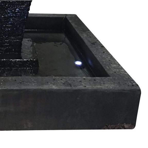 additional image for Saqqara Glass Reinforced Concrete Fountain Water Feature