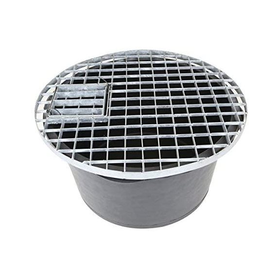 additional image for 70cm Heavy Duty Round Galvanised Steel Water Feature Grid