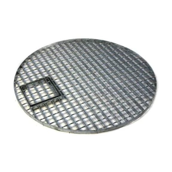additional image for Extra Large Round Galvanised Steel Water Feature Grid 115cm