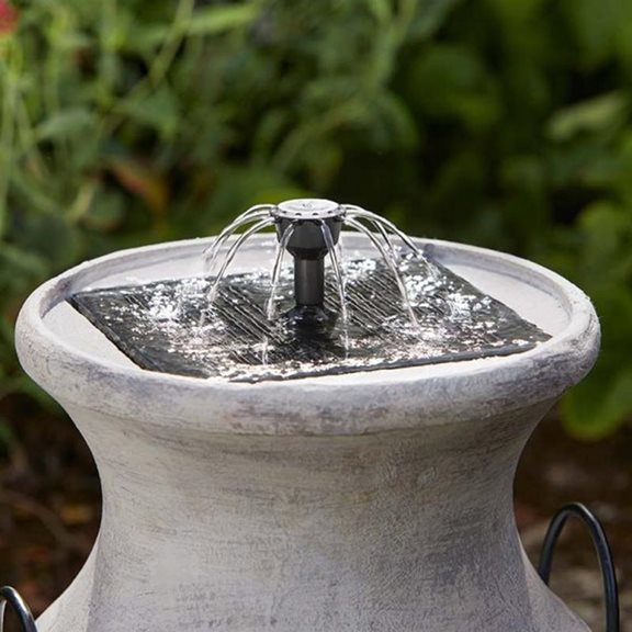 additional image for Milk Churn Solar Powered Garden Water Feature